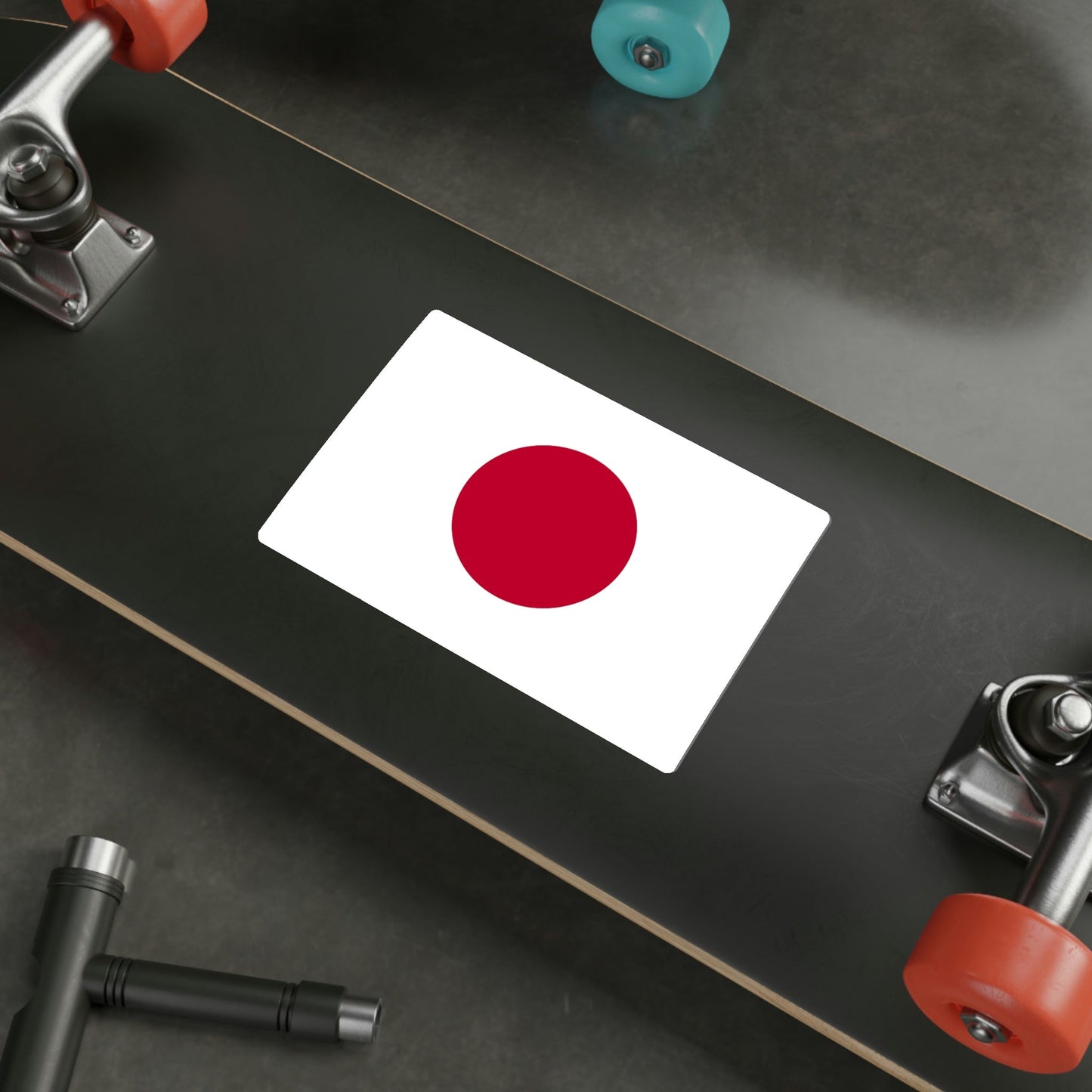 Flag of Japan STICKER Vinyl Die-Cut Decal-The Sticker Space