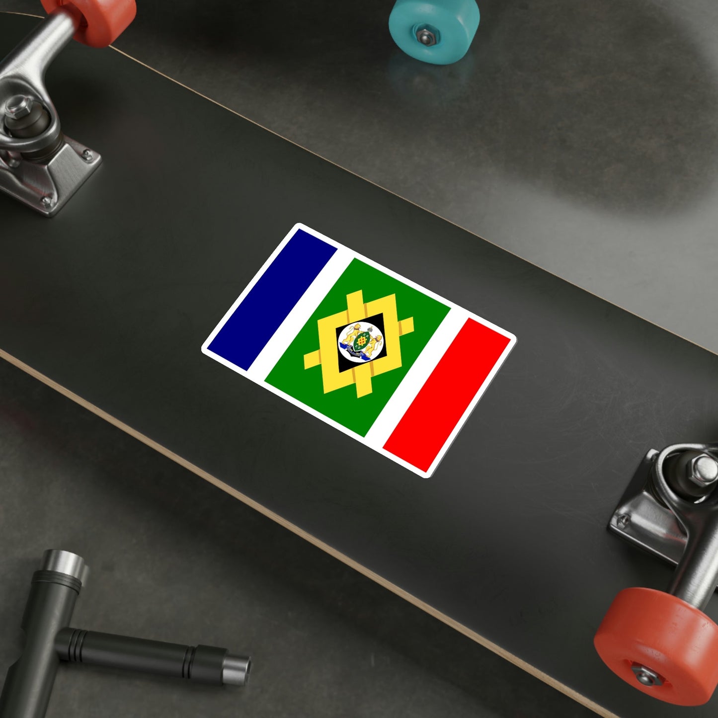 Flag of Johannesburg STICKER Vinyl Die-Cut Decal-The Sticker Space