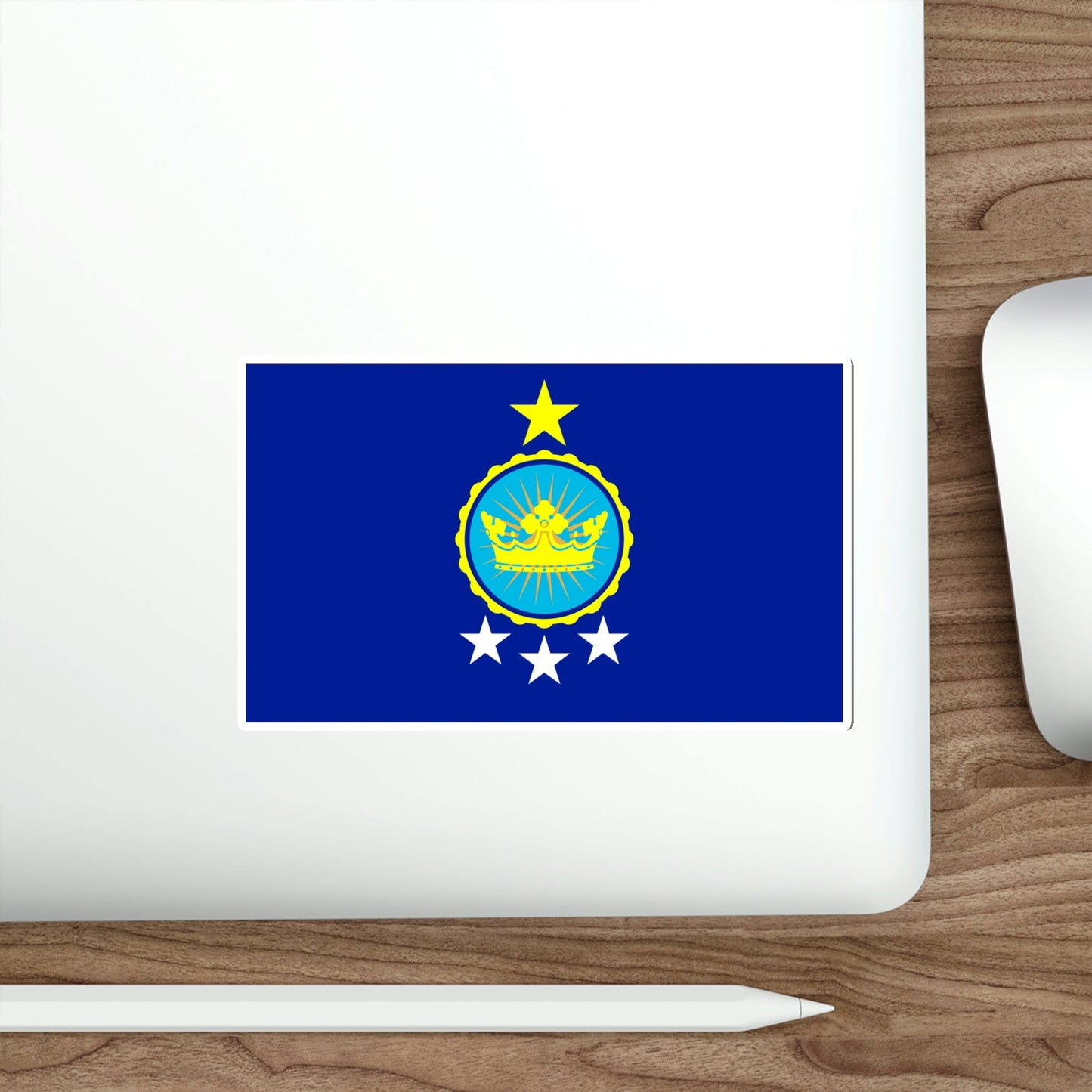 Flag of Kingdom of North Sudan Bir Tawil STICKER Vinyl Die-Cut Decal-The Sticker Space