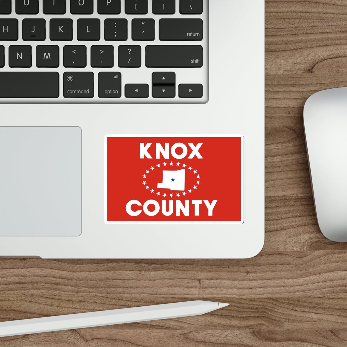 Flag of Knox County Ohio STICKER Vinyl Die-Cut Decal-The Sticker Space