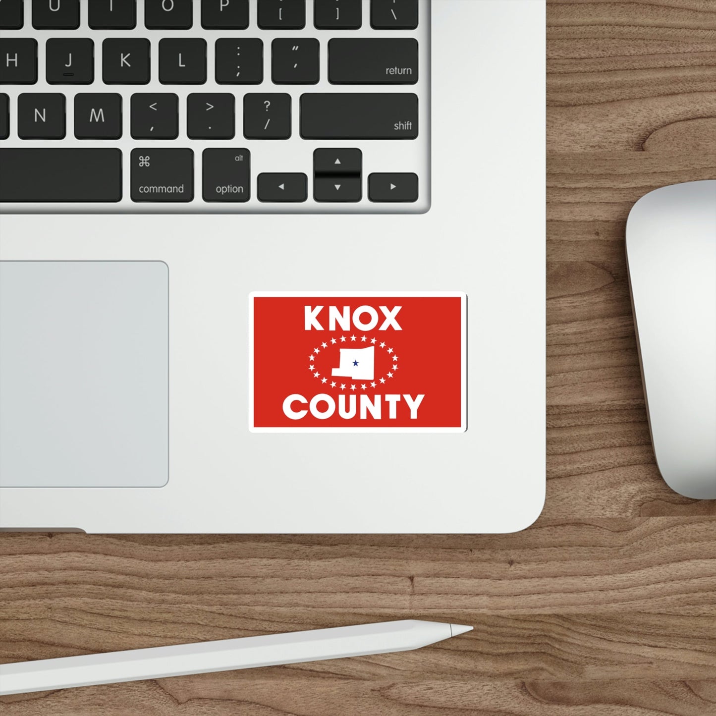 Flag of Knox County Ohio STICKER Vinyl Die-Cut Decal-The Sticker Space