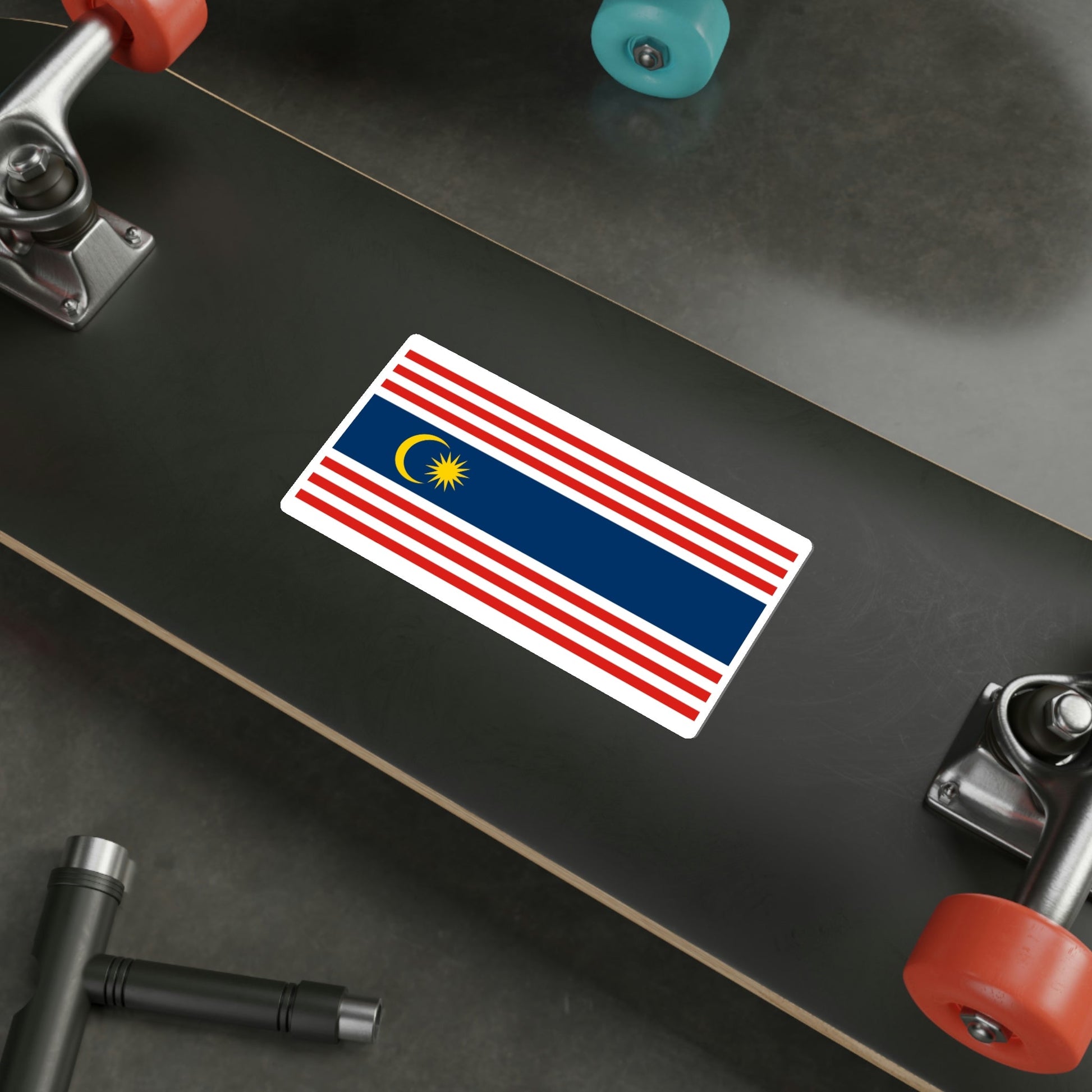 Flag of Kuala Lumpur STICKER Vinyl Die-Cut Decal-The Sticker Space