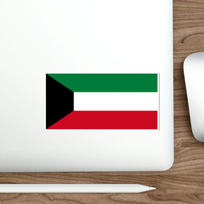 Flag of Kuwait STICKER Vinyl Die-Cut Decal-The Sticker Space