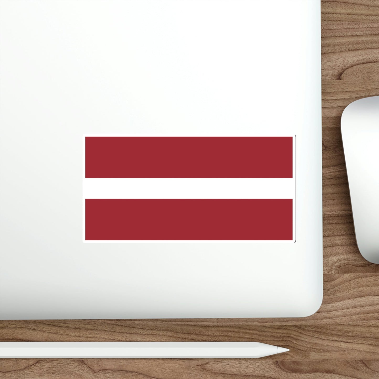 Flag of Latvia STICKER Vinyl Die-Cut Decal-The Sticker Space