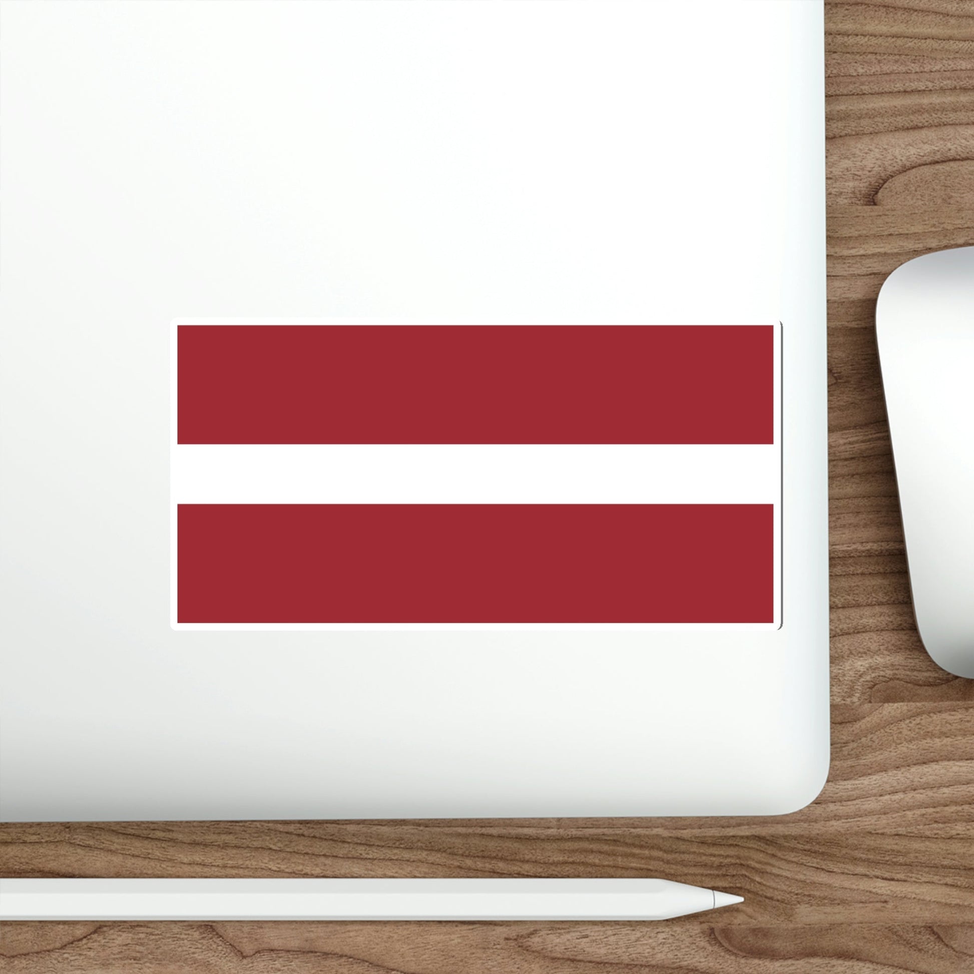 Flag of Latvia STICKER Vinyl Die-Cut Decal-The Sticker Space