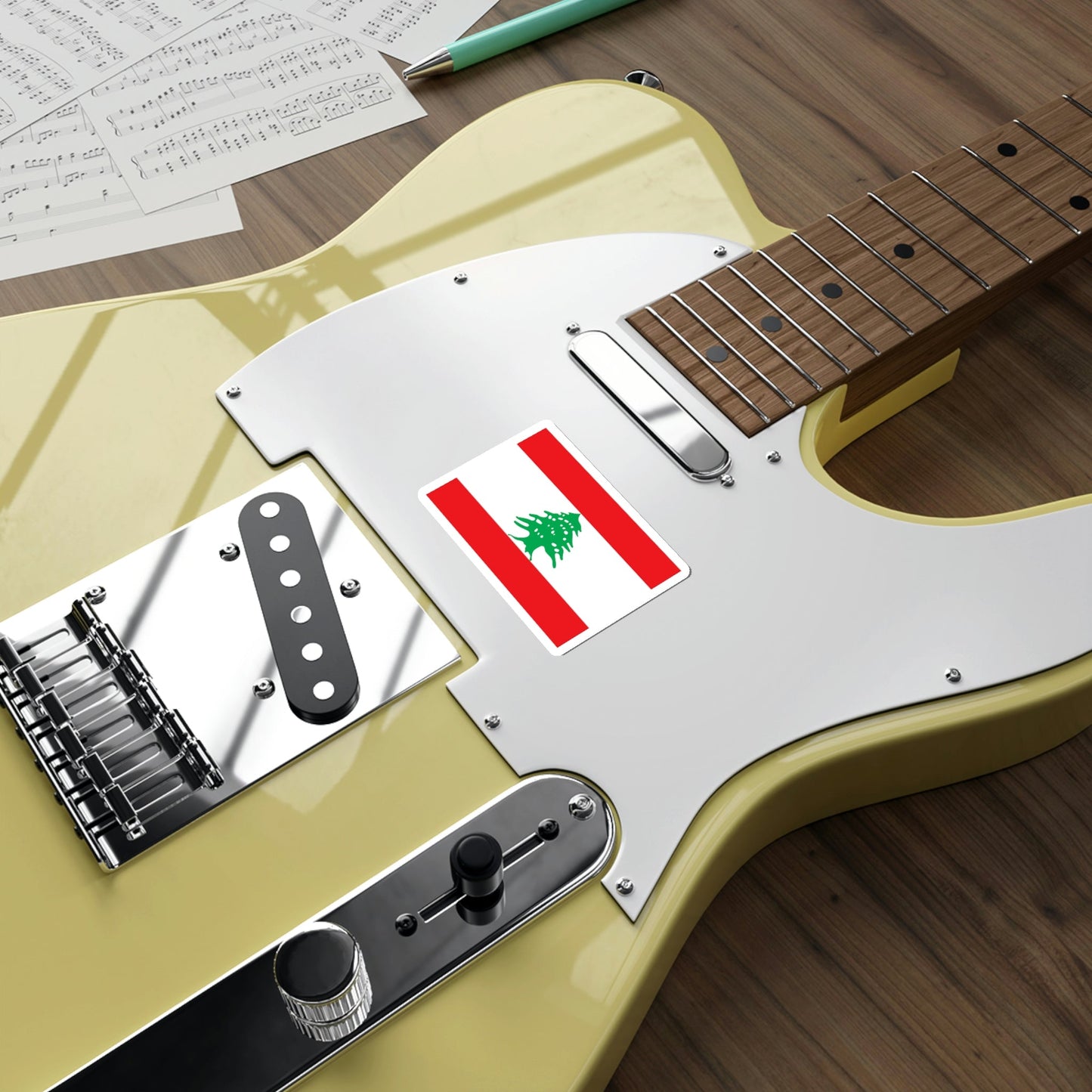 Flag of Lebanon STICKER Vinyl Die-Cut Decal-The Sticker Space