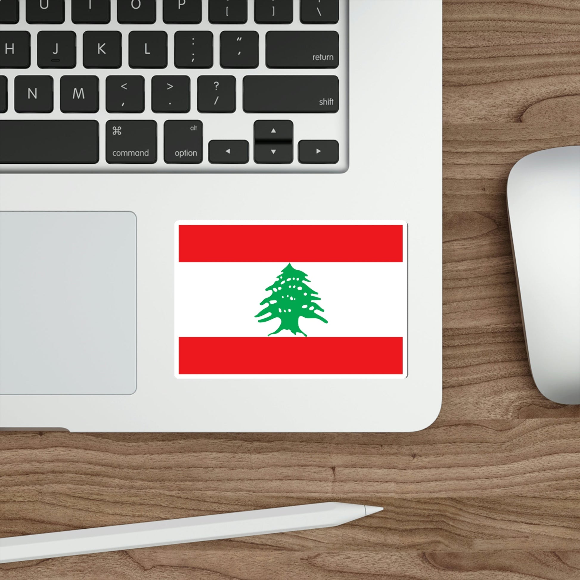 Flag of Lebanon STICKER Vinyl Die-Cut Decal-The Sticker Space