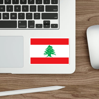 Flag of Lebanon STICKER Vinyl Die-Cut Decal-The Sticker Space