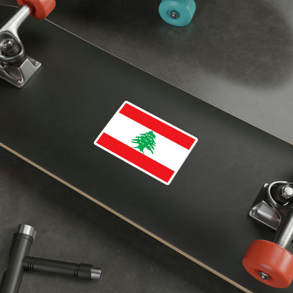 Flag of Lebanon STICKER Vinyl Die-Cut Decal-The Sticker Space