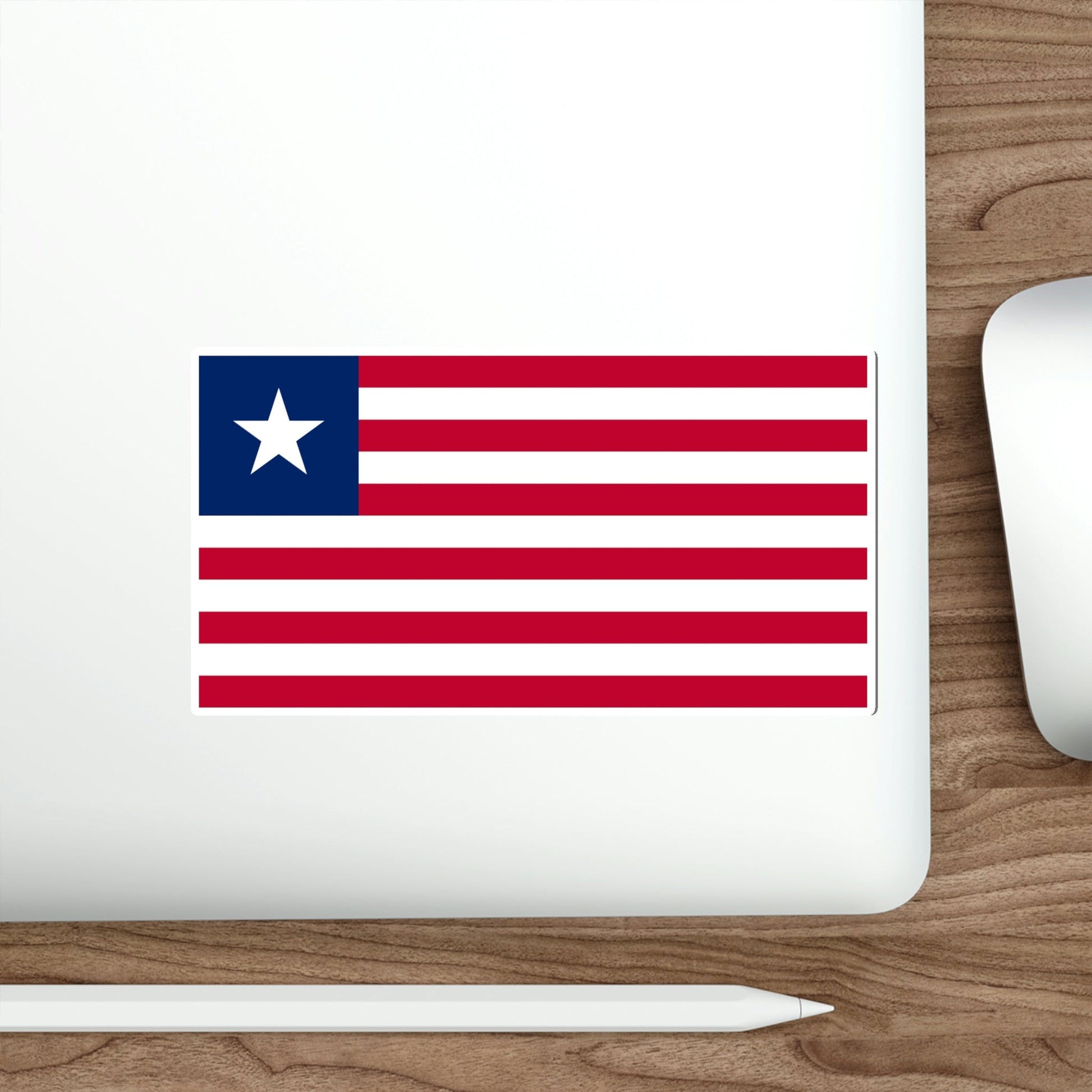 Flag of Liberia STICKER Vinyl Die-Cut Decal-The Sticker Space