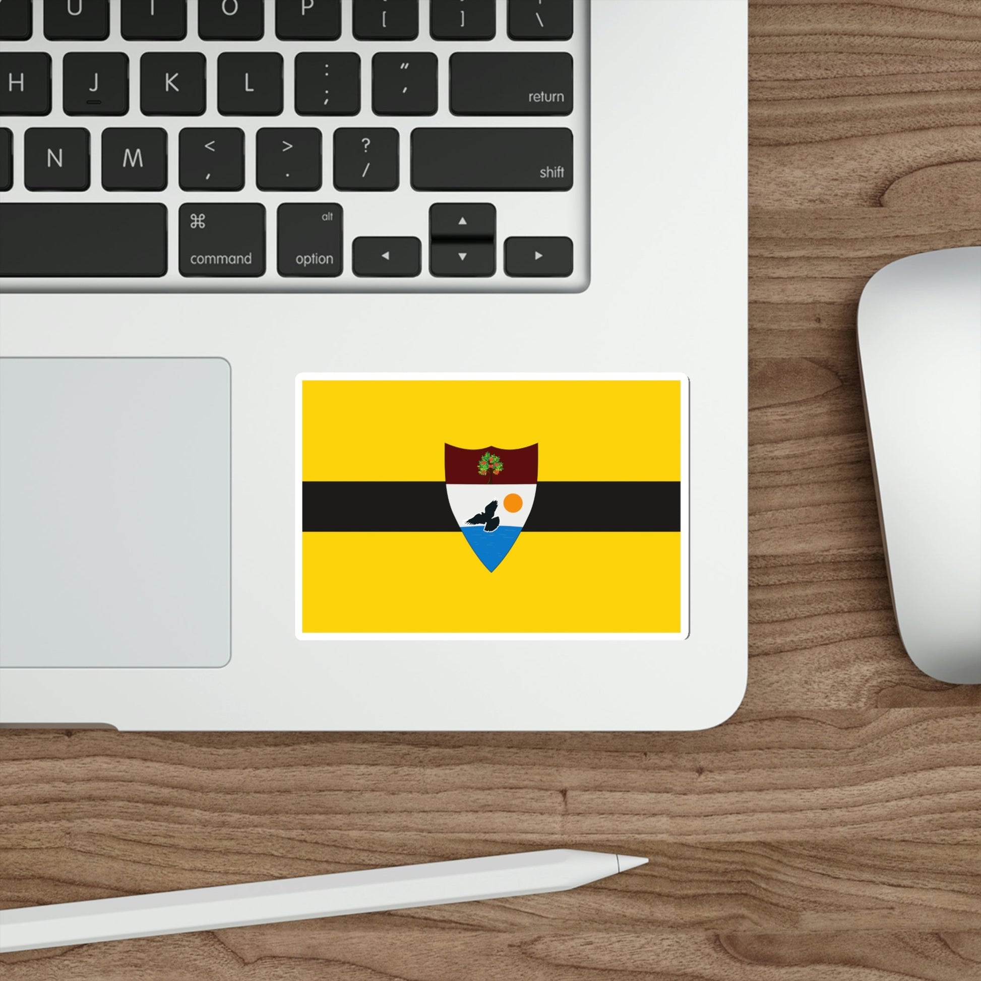 Flag of Liberland STICKER Vinyl Die-Cut Decal-The Sticker Space