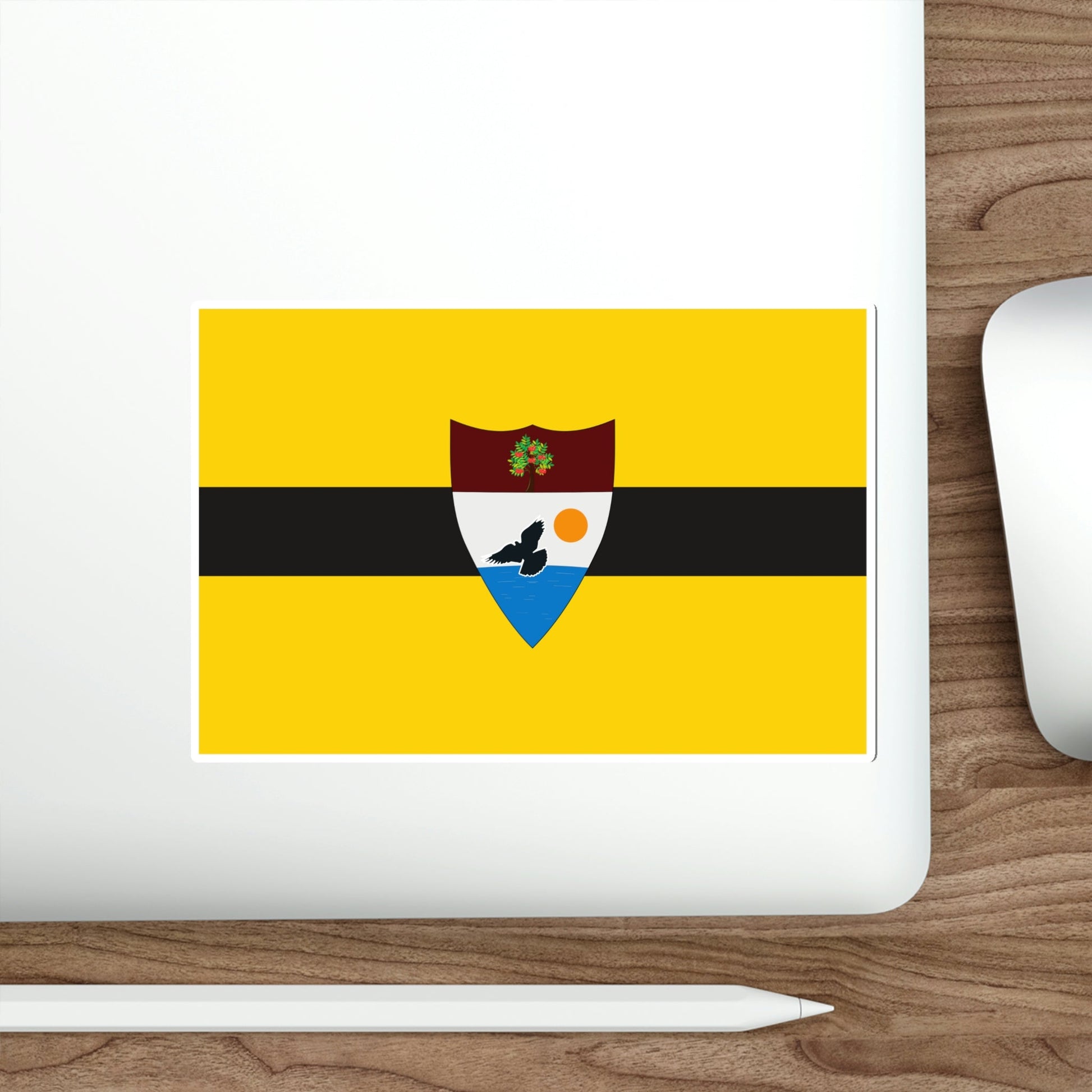 Flag of Liberland STICKER Vinyl Die-Cut Decal-The Sticker Space