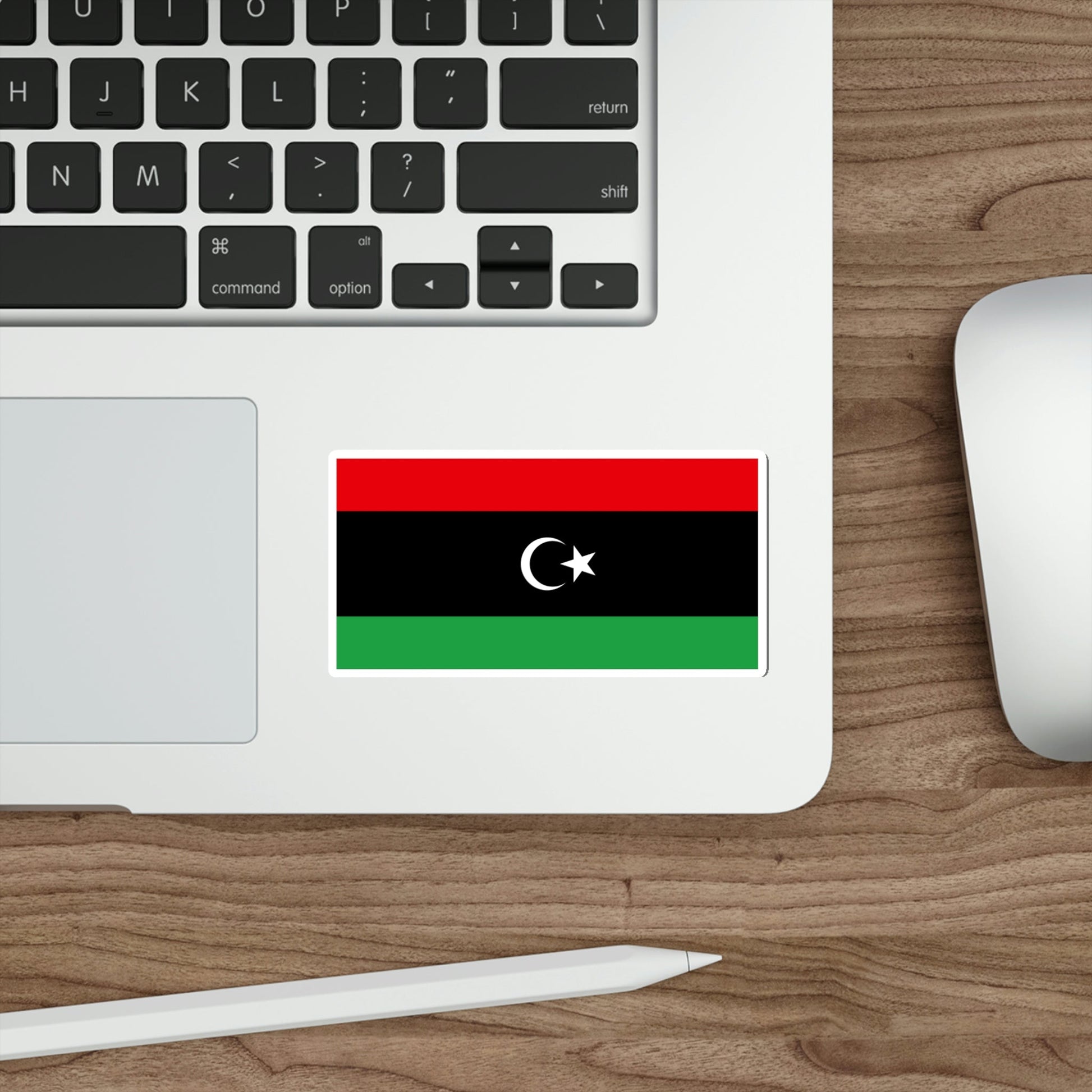 Flag of Libya STICKER Vinyl Die-Cut Decal-The Sticker Space