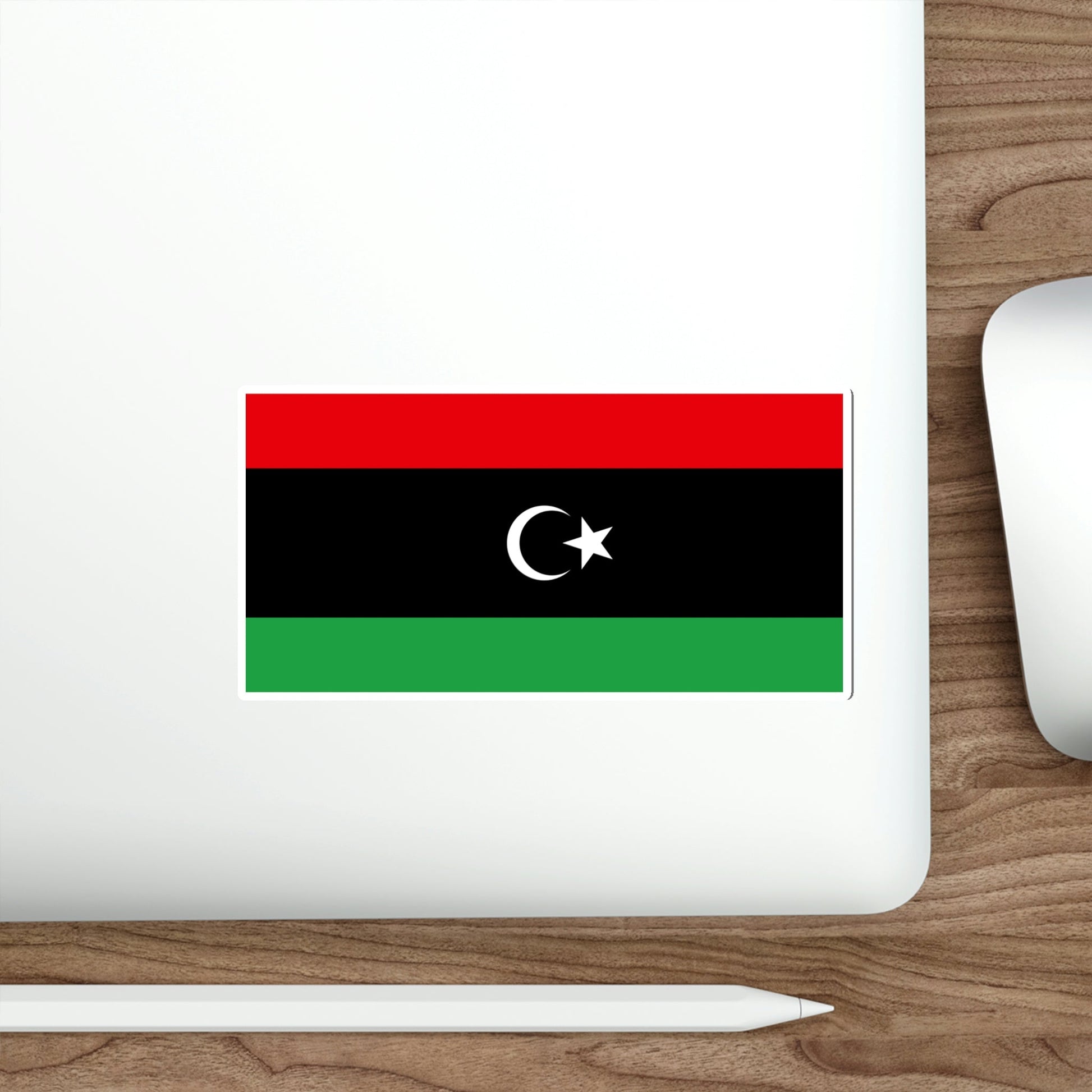 Flag of Libya STICKER Vinyl Die-Cut Decal-The Sticker Space