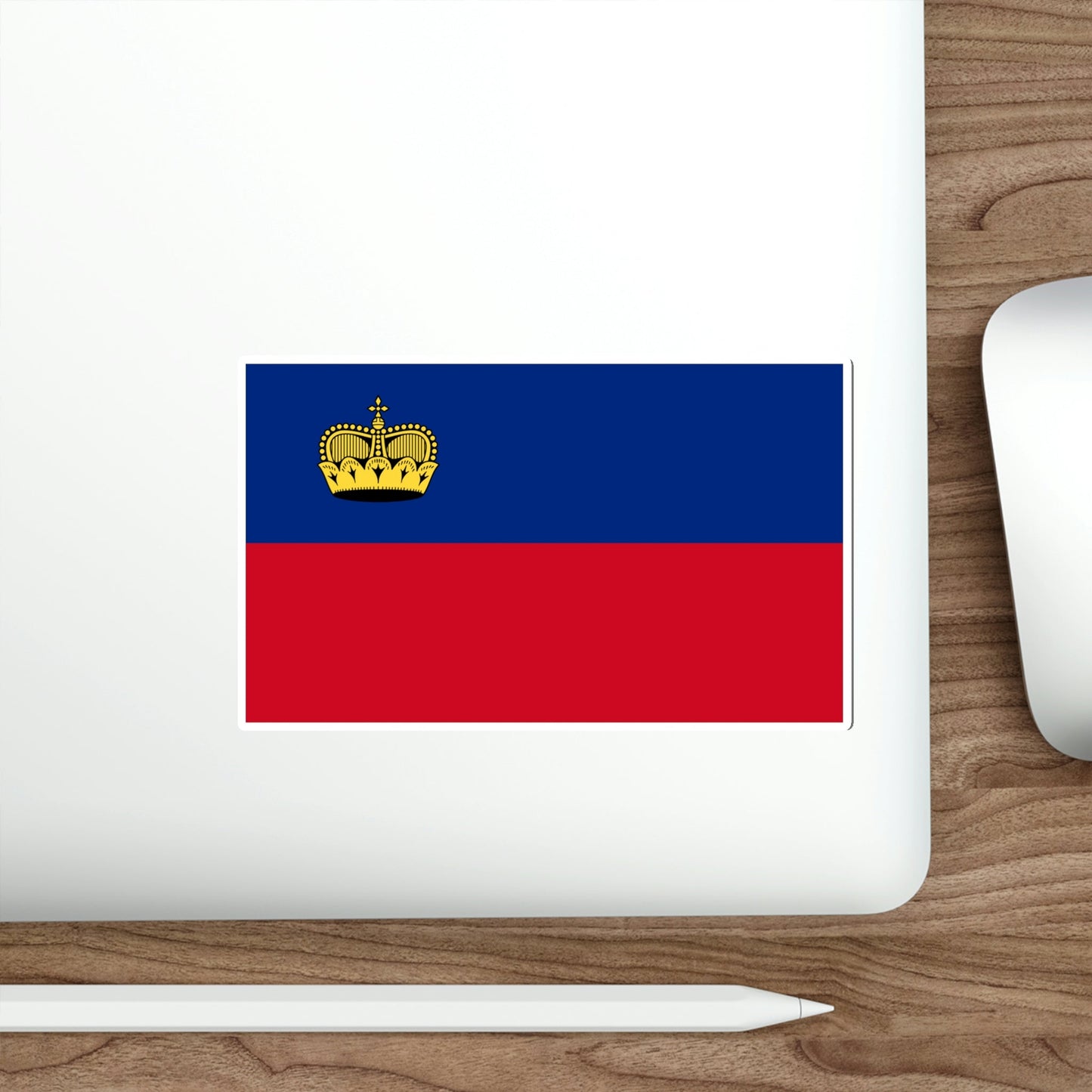 Flag of Liechtenstein STICKER Vinyl Die-Cut Decal-The Sticker Space