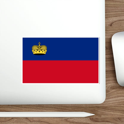 Flag of Liechtenstein STICKER Vinyl Die-Cut Decal-The Sticker Space