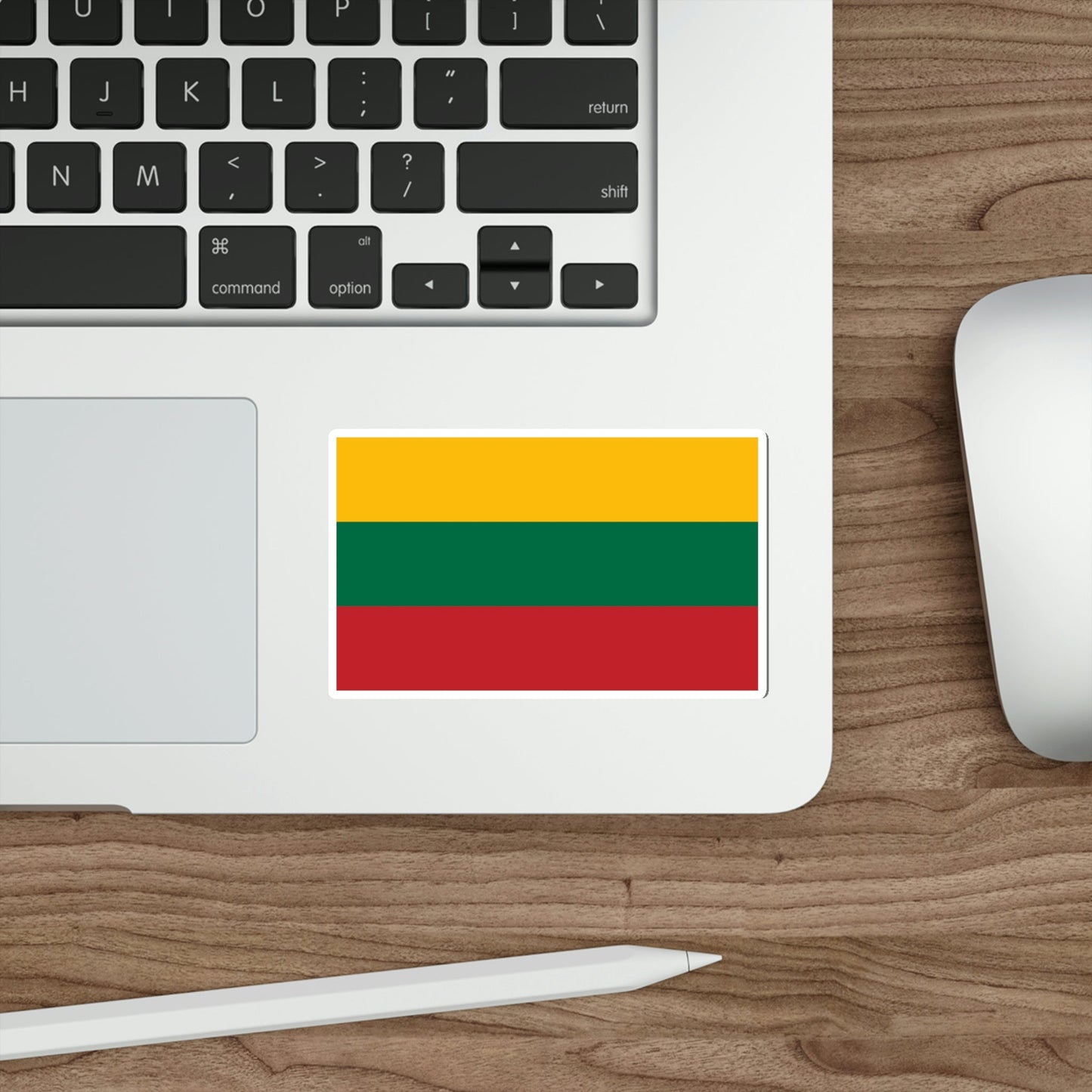 Flag of Lithuania STICKER Vinyl Die-Cut Decal-The Sticker Space