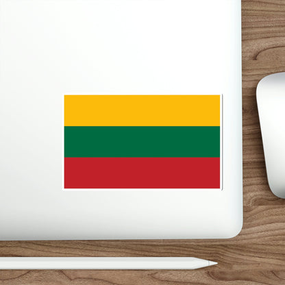 Flag of Lithuania STICKER Vinyl Die-Cut Decal-The Sticker Space