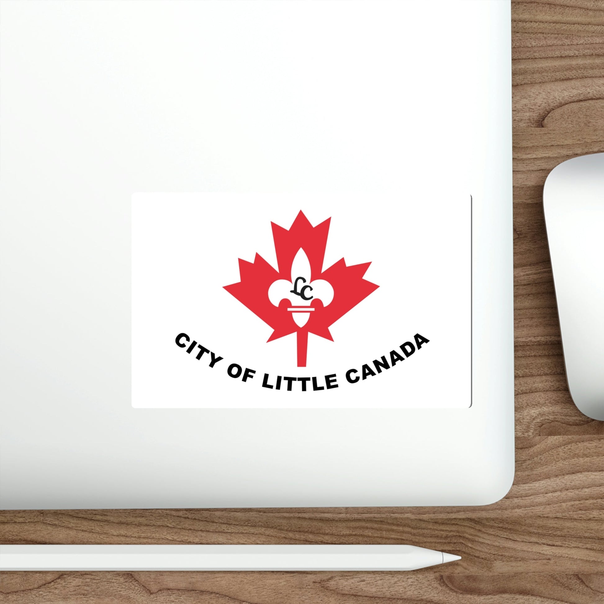 Flag of Little Canada Minnesota USA STICKER Vinyl Die-Cut Decal-The Sticker Space