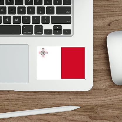 Flag of Malta STICKER Vinyl Die-Cut Decal-The Sticker Space