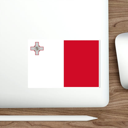 Flag of Malta STICKER Vinyl Die-Cut Decal-The Sticker Space