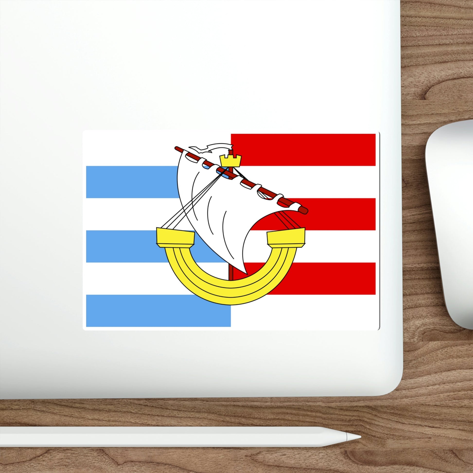 Flag of Marsa Malta STICKER Vinyl Die-Cut Decal-The Sticker Space