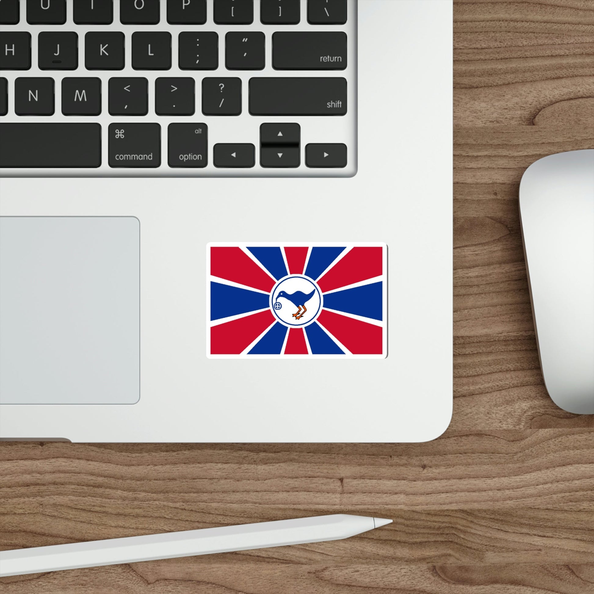 Flag of Melekeok Palau STICKER Vinyl Die-Cut Decal-The Sticker Space