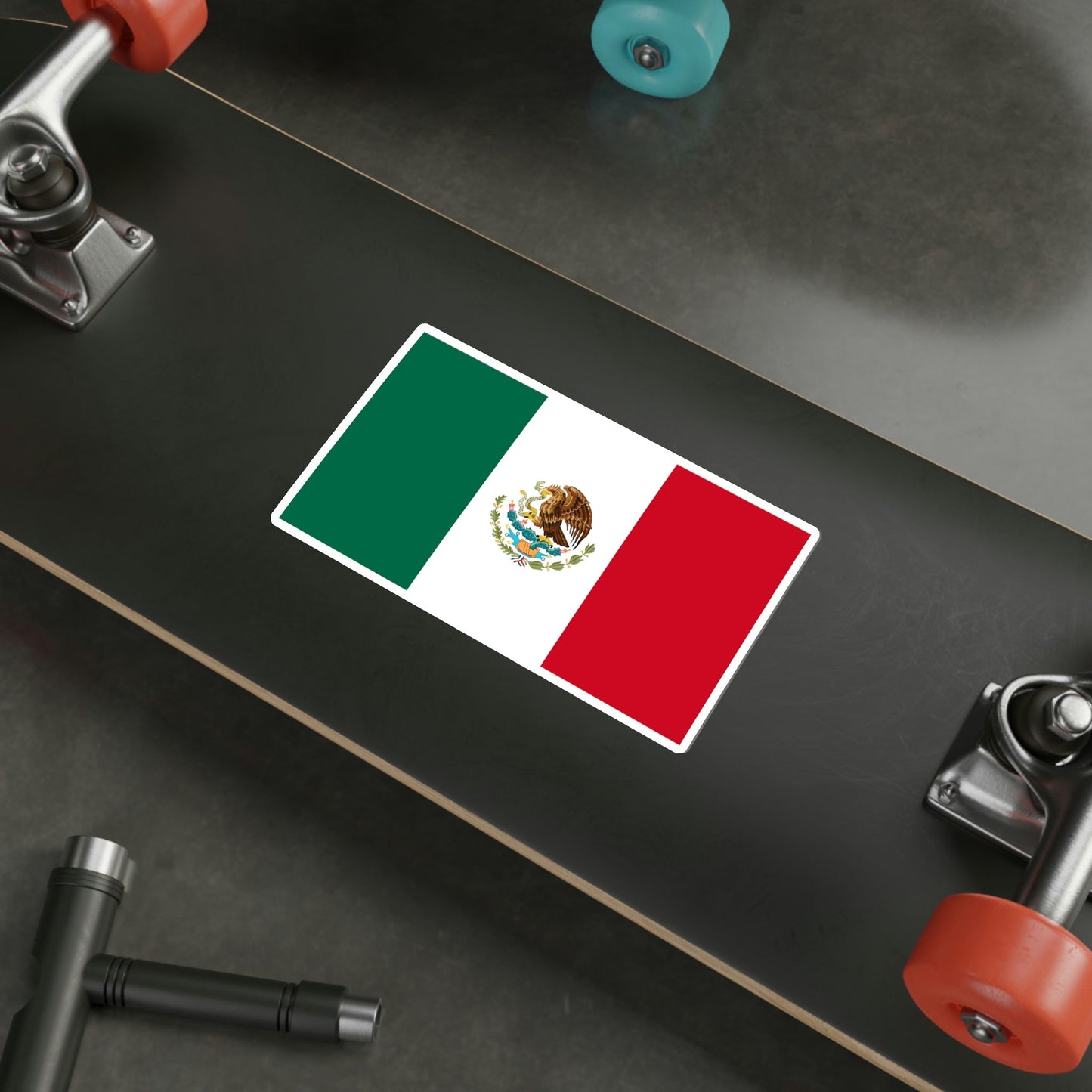 Flag of Mexico STICKER Vinyl Die-Cut Decal-The Sticker Space