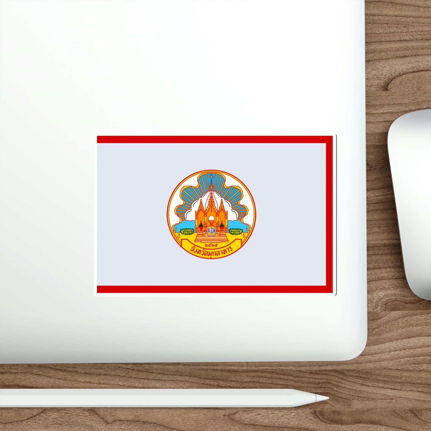 Flag of Mokdahan Province Thailand STICKER Vinyl Die-Cut Decal-The Sticker Space