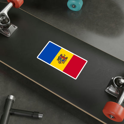 Flag of Moldova STICKER Vinyl Die-Cut Decal-The Sticker Space