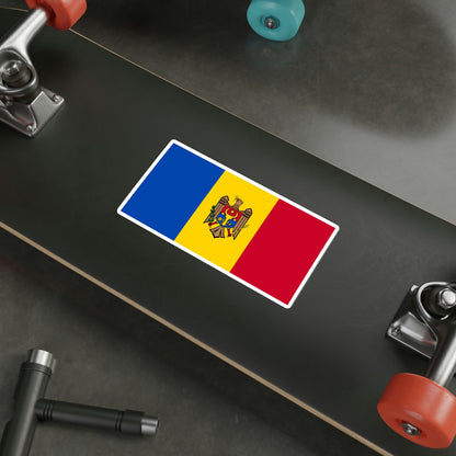 Flag of Moldova STICKER Vinyl Die-Cut Decal-The Sticker Space