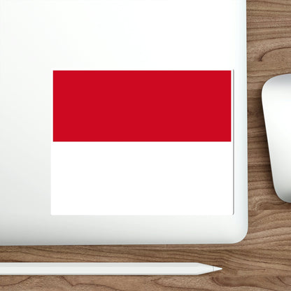 Flag of Monaco STICKER Vinyl Die-Cut Decal-The Sticker Space