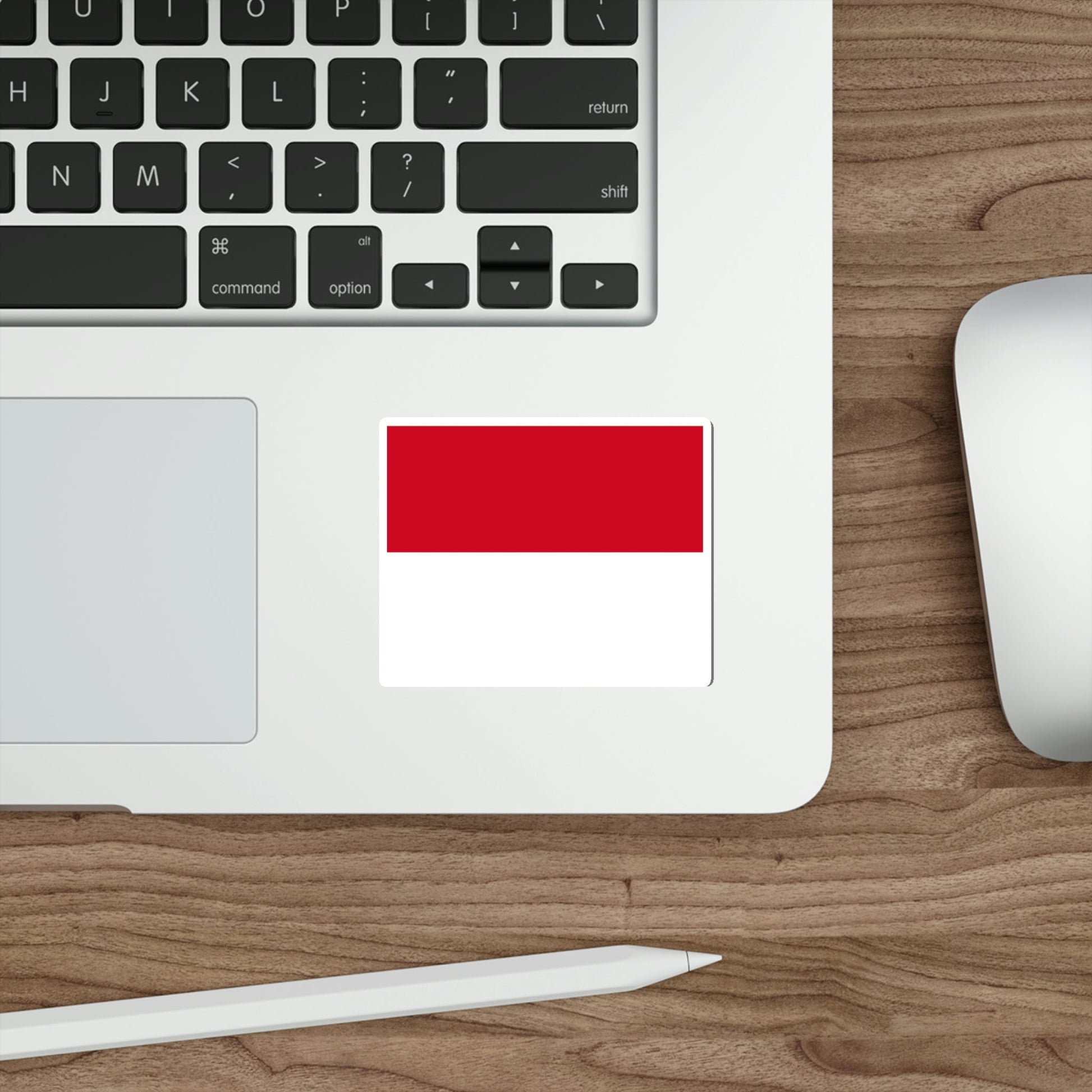 Flag of Monaco STICKER Vinyl Die-Cut Decal-The Sticker Space