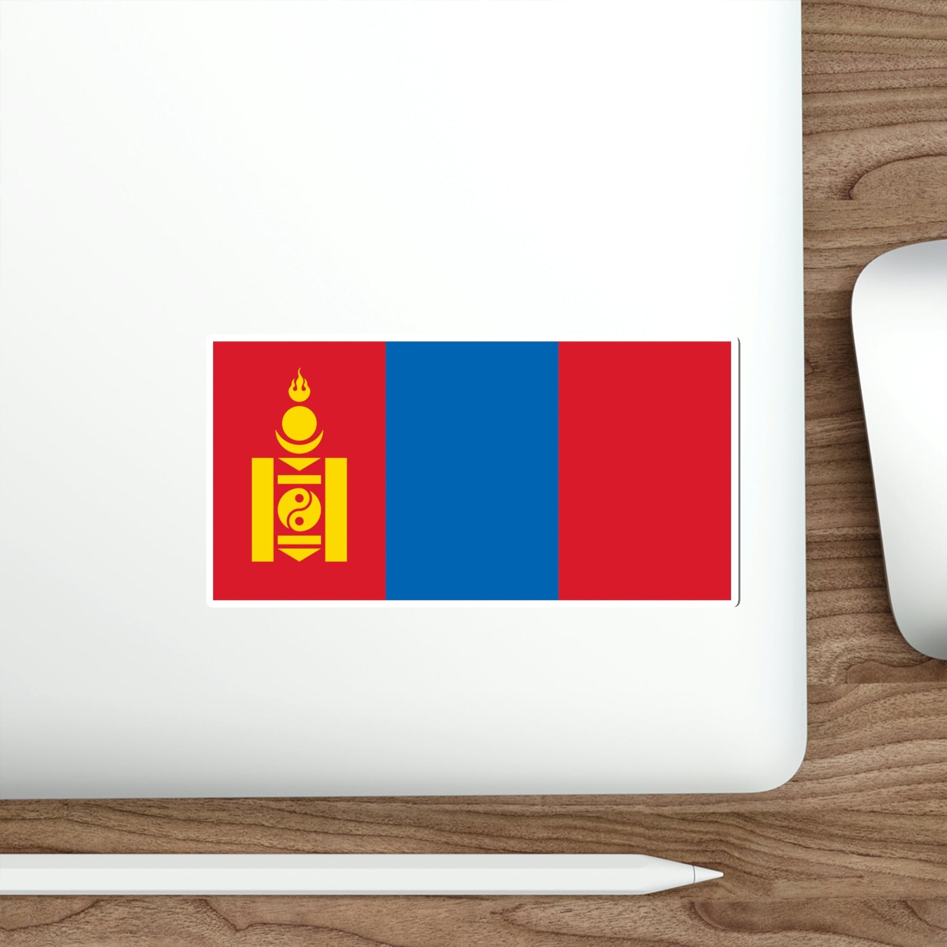 Flag of Mongolia STICKER Vinyl Die-Cut Decal-The Sticker Space