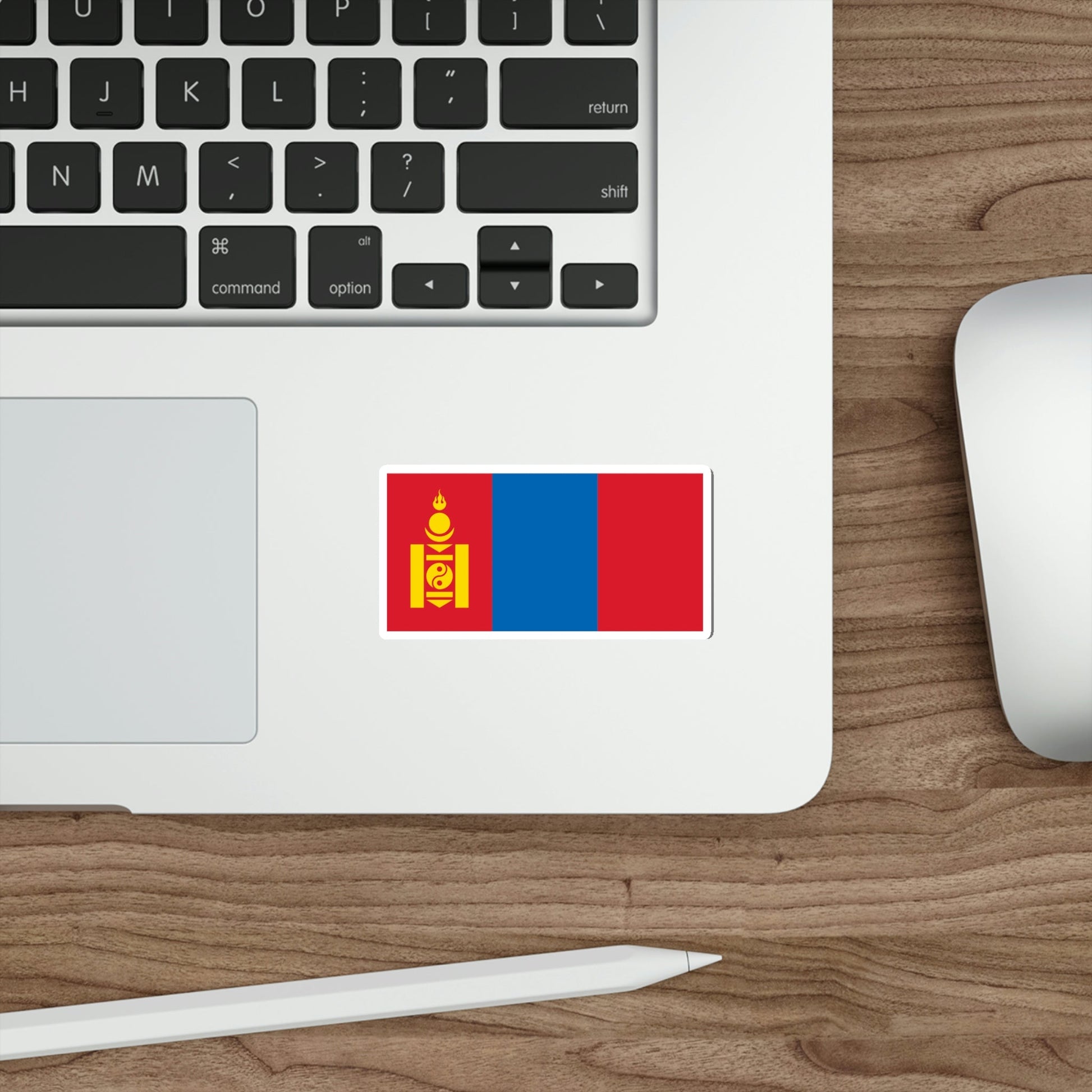 Flag of Mongolia STICKER Vinyl Die-Cut Decal-The Sticker Space