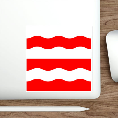 Flag of Morges Switzerland STICKER Vinyl Die-Cut Decal-The Sticker Space