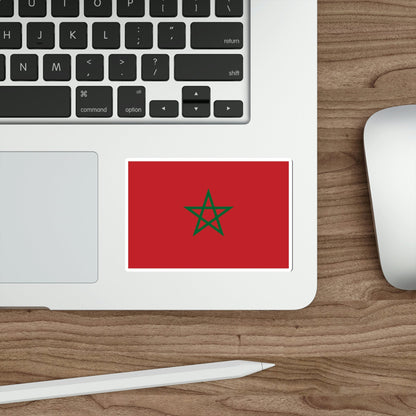 Flag of Morocco STICKER Vinyl Die-Cut Decal-The Sticker Space