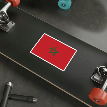 Flag of Morocco STICKER Vinyl Die-Cut Decal-The Sticker Space