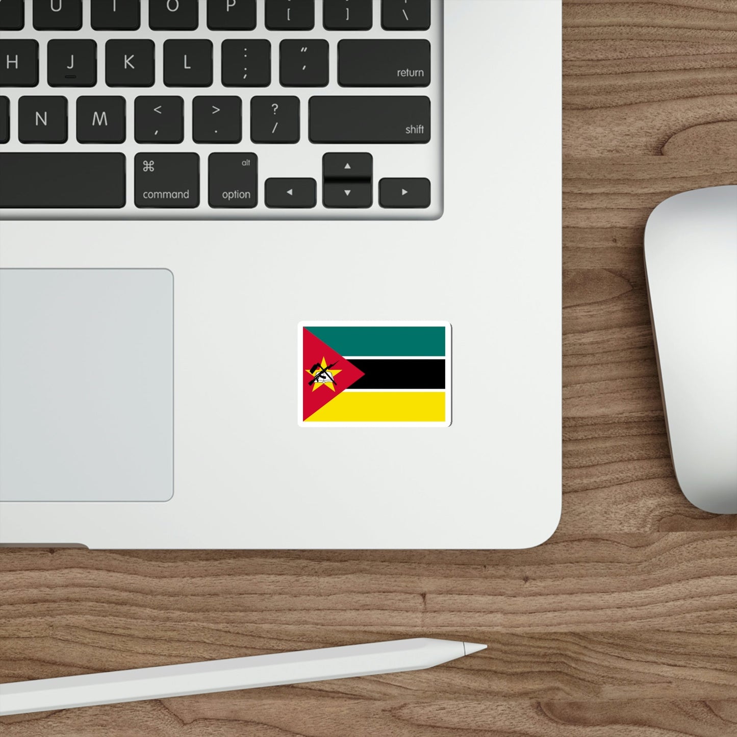 Flag of Mozambique STICKER Vinyl Die-Cut Decal-The Sticker Space