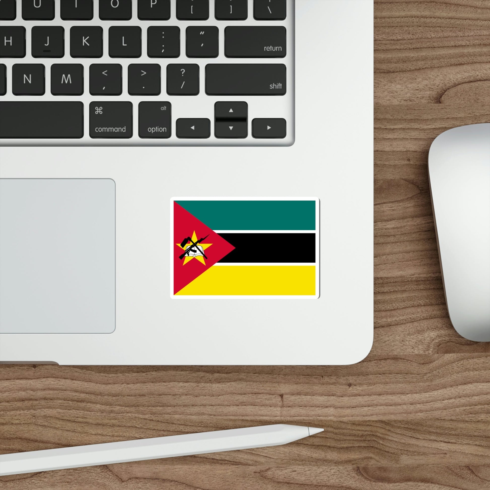 Flag of Mozambique STICKER Vinyl Die-Cut Decal-The Sticker Space