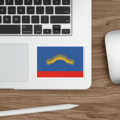 Flag of Murmansk Oblast Russia STICKER Vinyl Die-Cut Decal-The Sticker Space