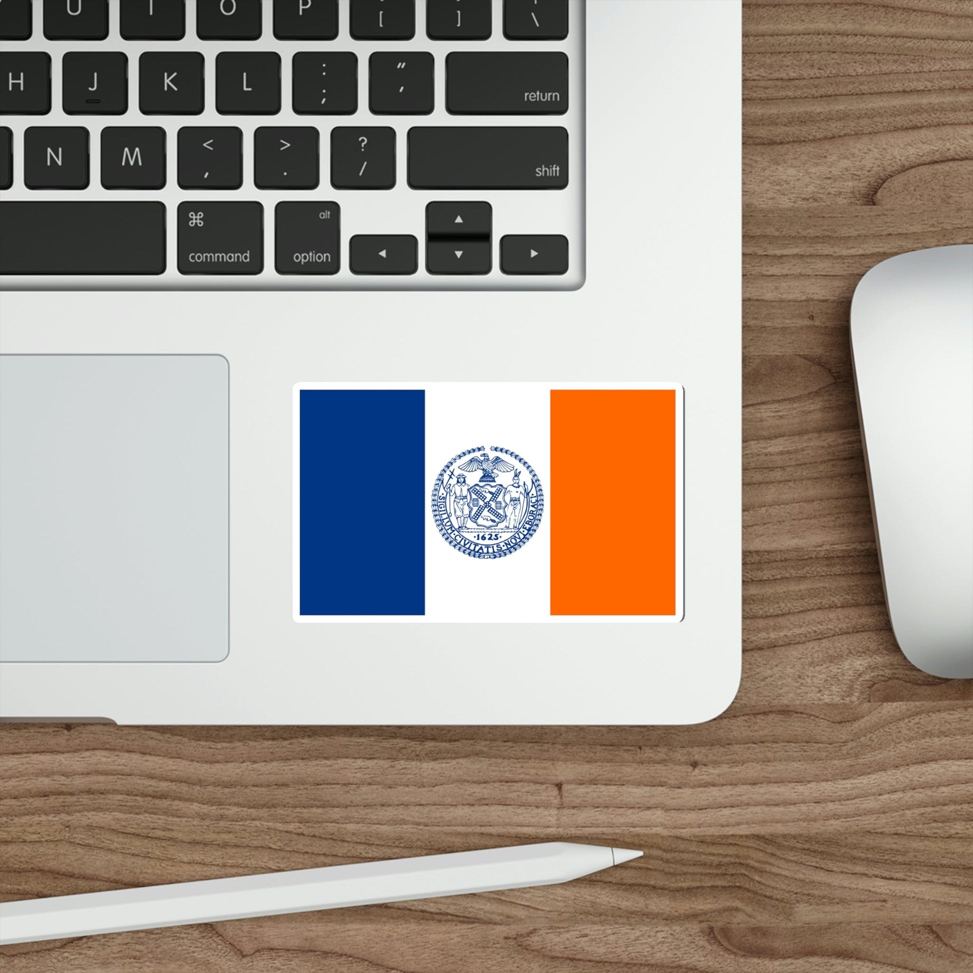 Flag of New York City USA STICKER Vinyl Die-Cut Decal-The Sticker Space