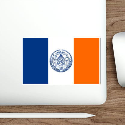 Flag of New York City USA STICKER Vinyl Die-Cut Decal-The Sticker Space