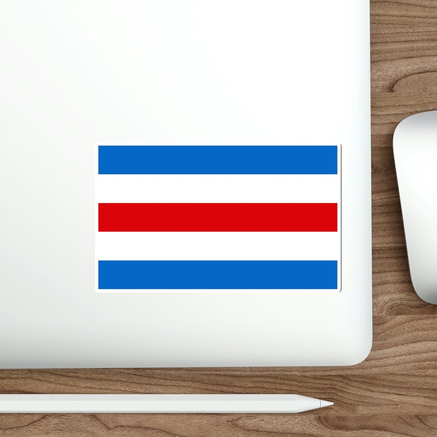 Flag of Nicaragua (1889–1893) STICKER Vinyl Die-Cut Decal-The Sticker Space