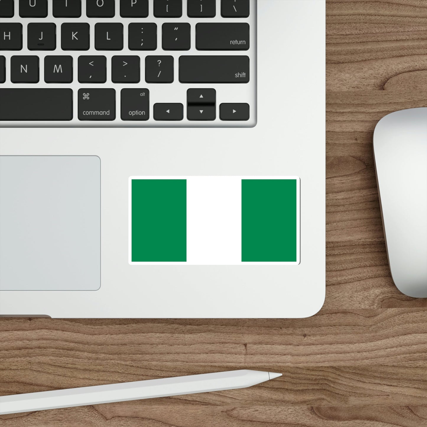 Flag of Nigeria STICKER Vinyl Die-Cut Decal-The Sticker Space