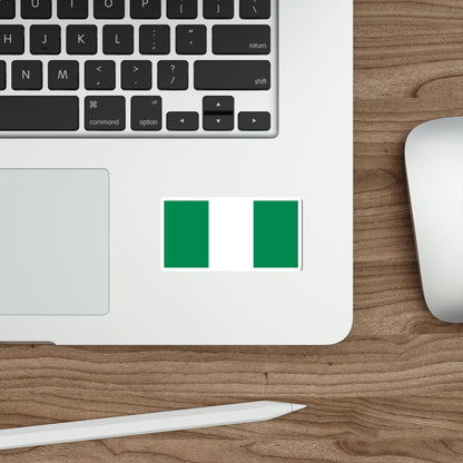 Flag of Nigeria STICKER Vinyl Die-Cut Decal-The Sticker Space