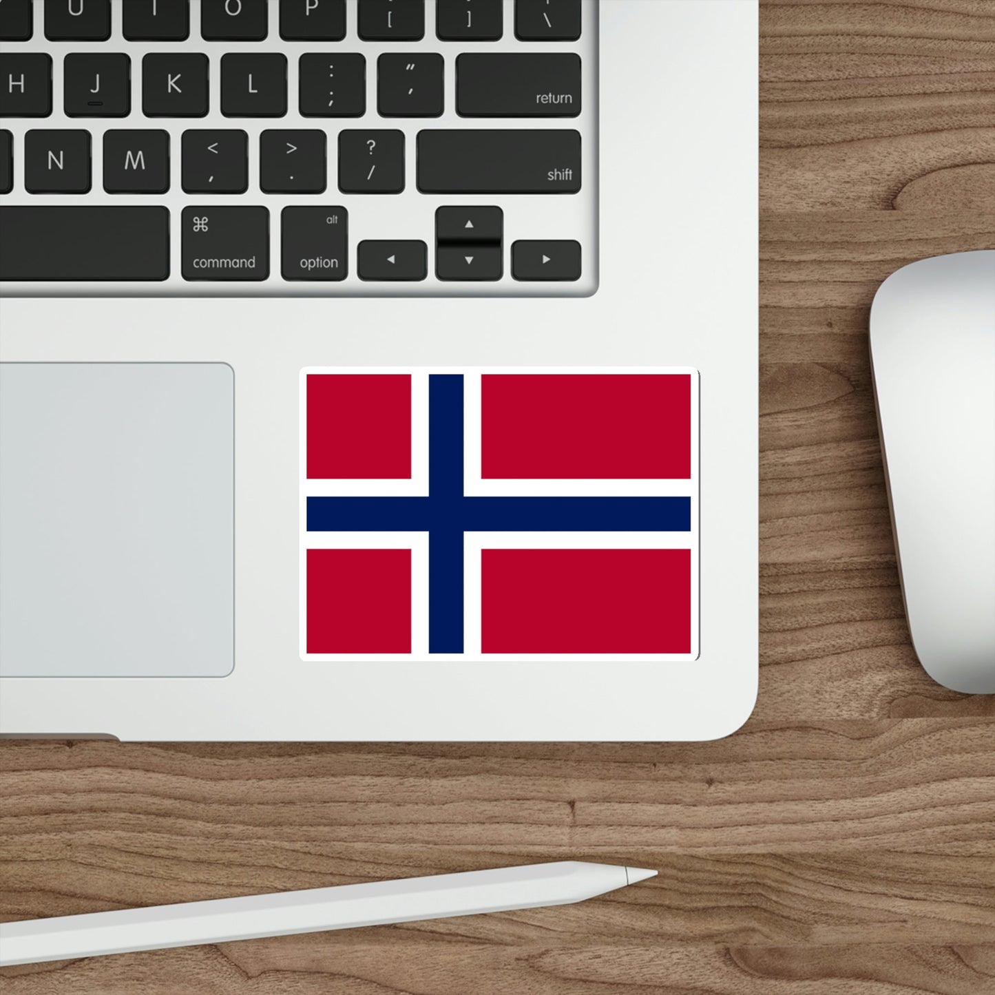 Flag of Norway STICKER Vinyl Die-Cut Decal-The Sticker Space