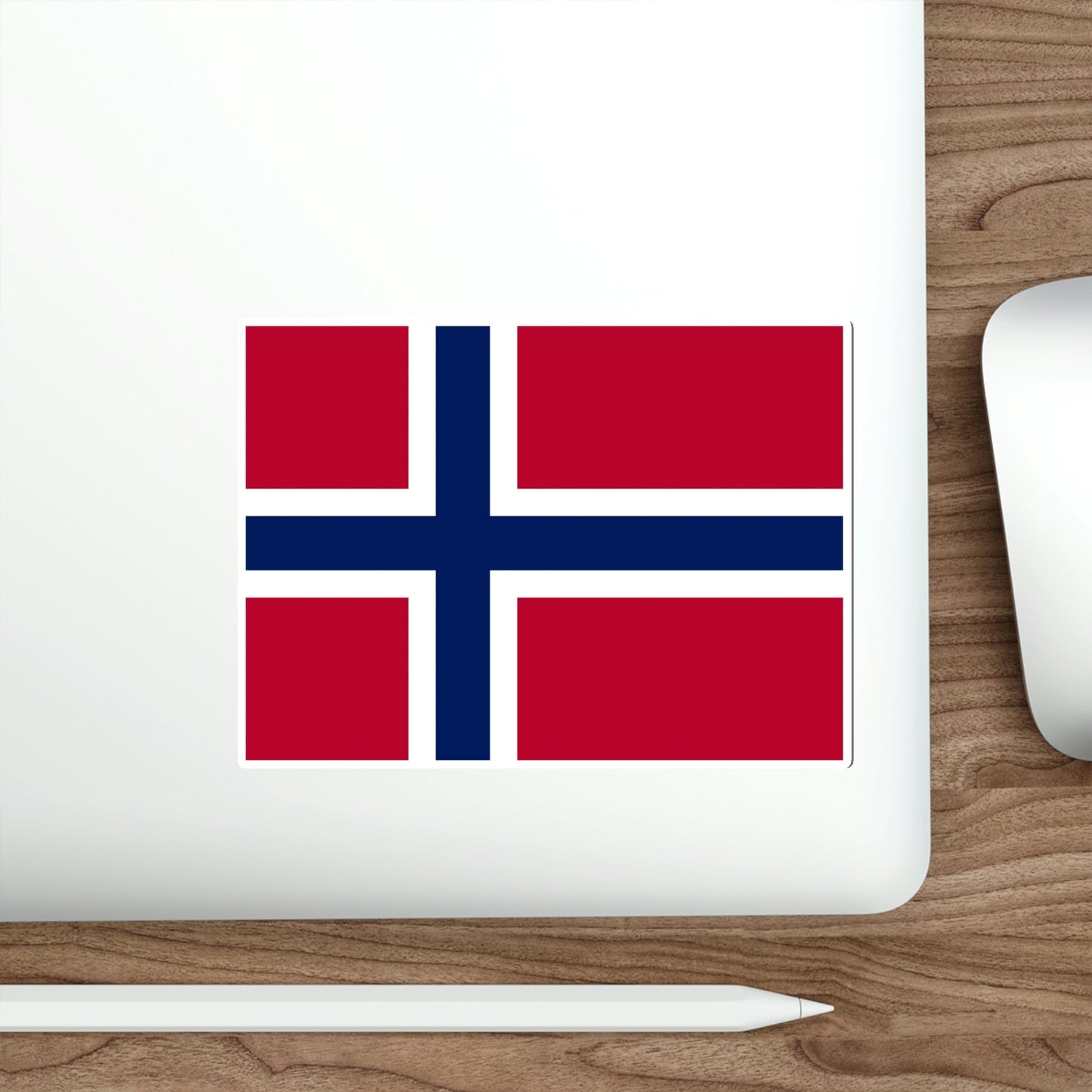 Flag of Norway STICKER Vinyl Die-Cut Decal-The Sticker Space