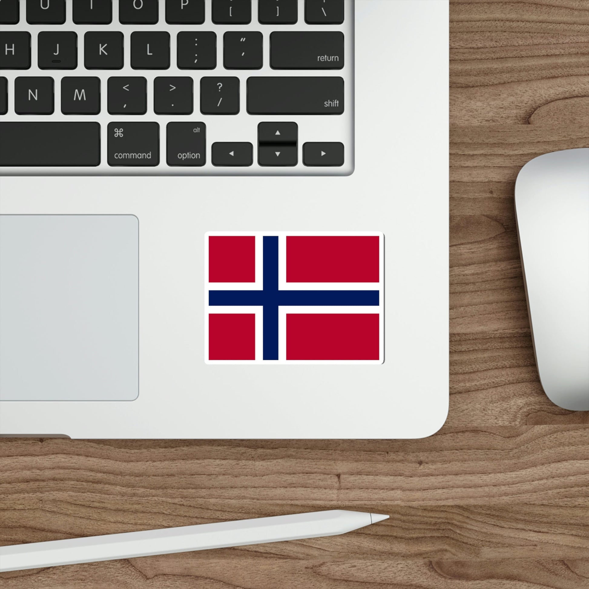 Flag of Norway STICKER Vinyl Die-Cut Decal-The Sticker Space