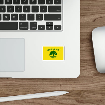 Flag of Oakland California USA STICKER Vinyl Die-Cut Decal-The Sticker Space